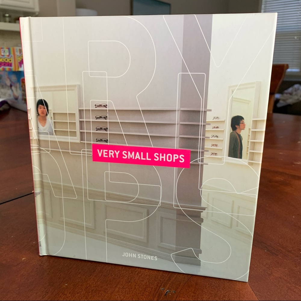 Very Small Shops Interior Design Book Hardcover